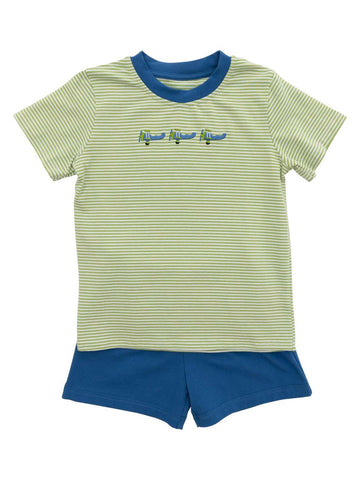 Itsy Bitsy Airplane Short Set