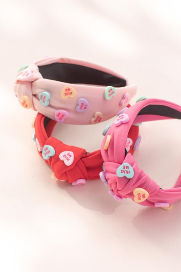 Conversation Hearts Headband