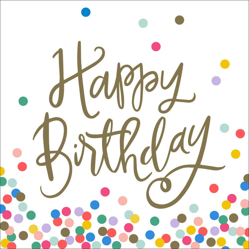 SS Birthday Cocktail Napkins