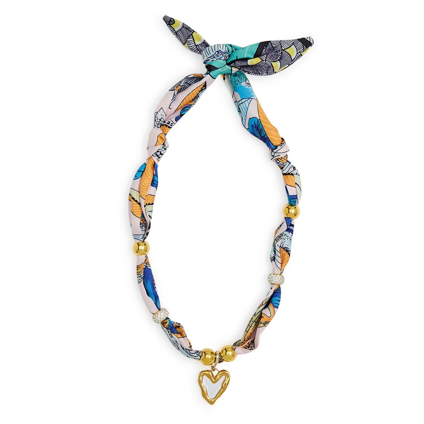 Tied To You Scarf Necklace