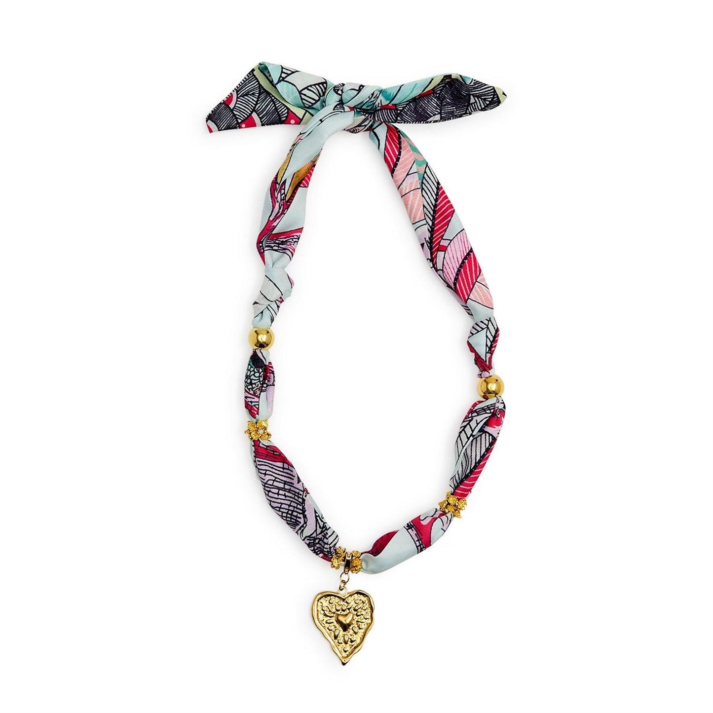 Tied To You Scarf Necklace