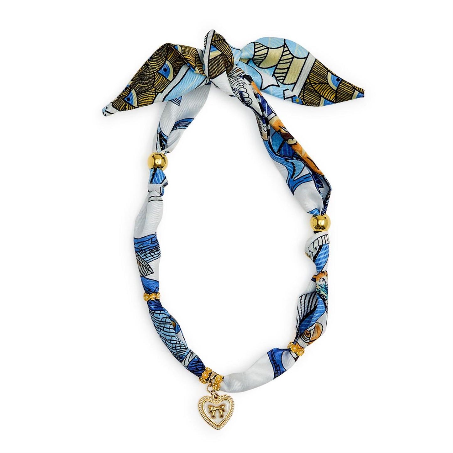 Tied To You Scarf Necklace