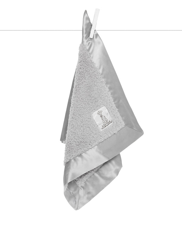 14 x 14 Baby Blanky Silver