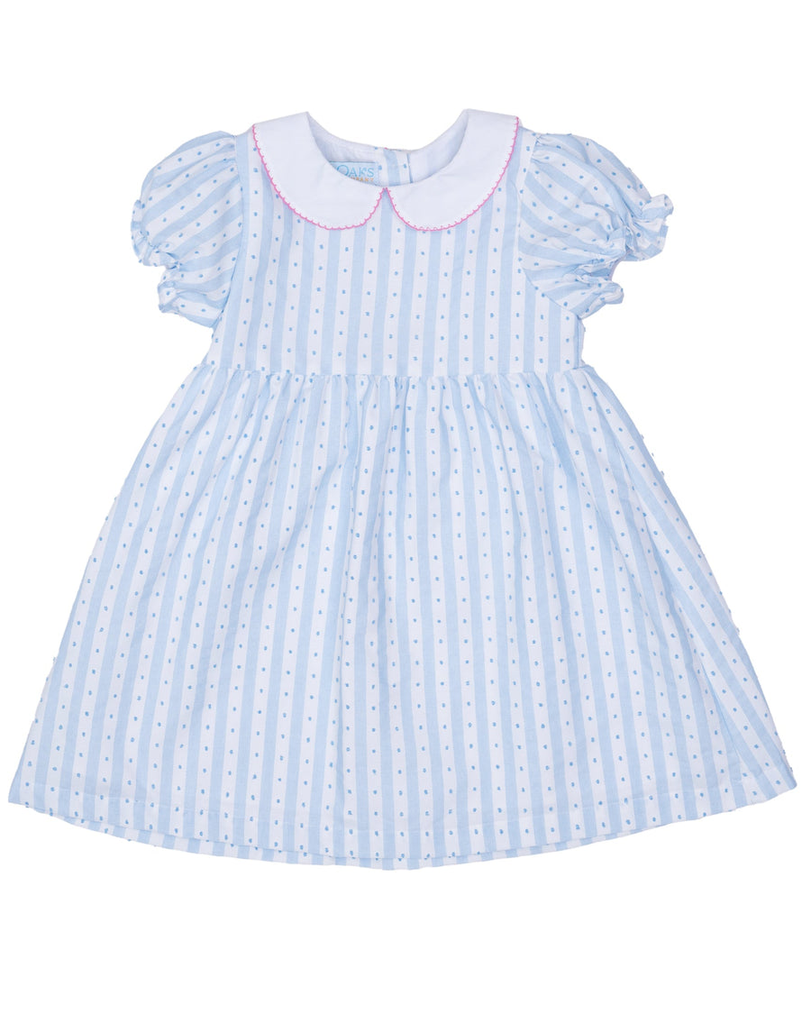 Peyton Blue Stripe Dress