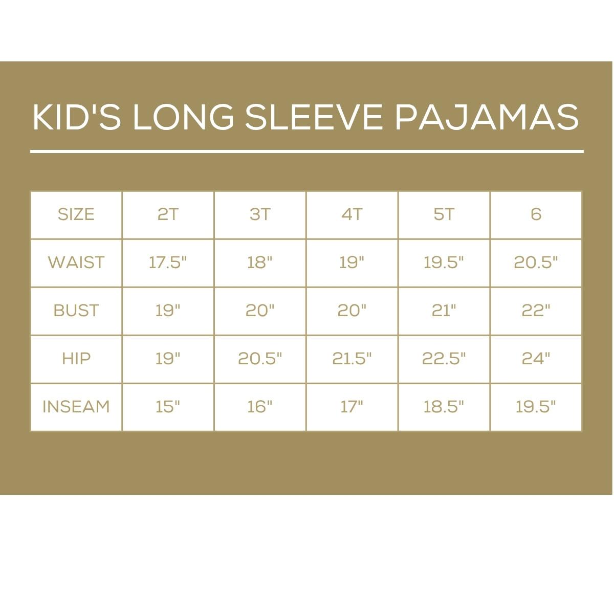 Kid's Nutcracker Waltz LS Pajamas