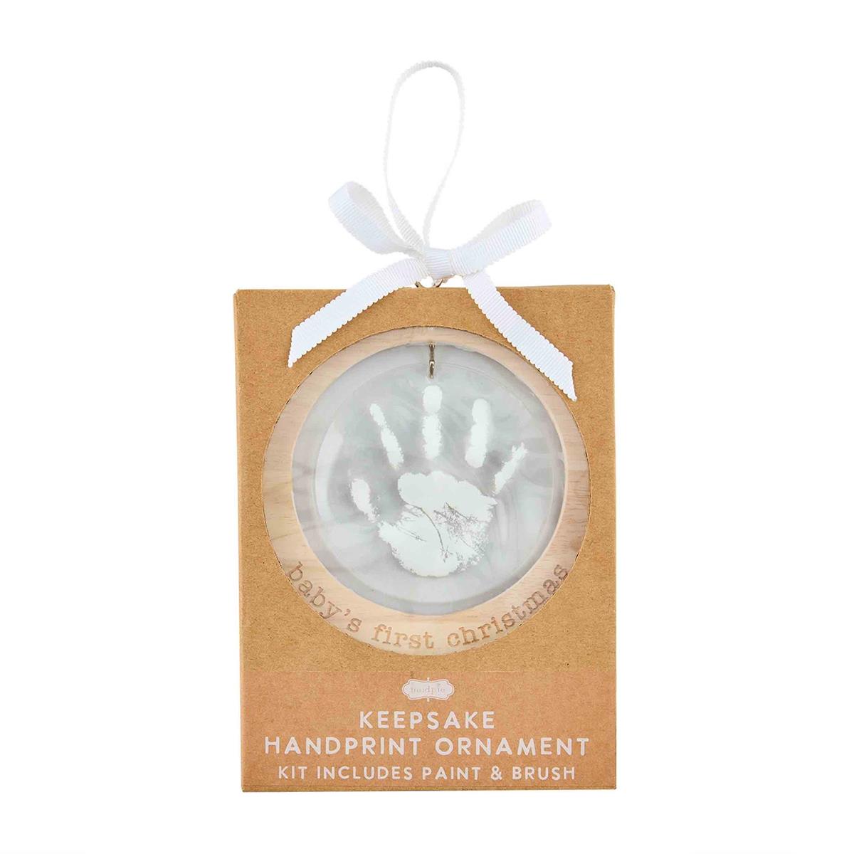 Handprint ornament