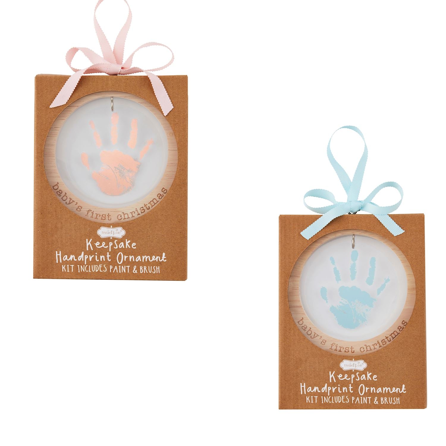 Handprint ornament