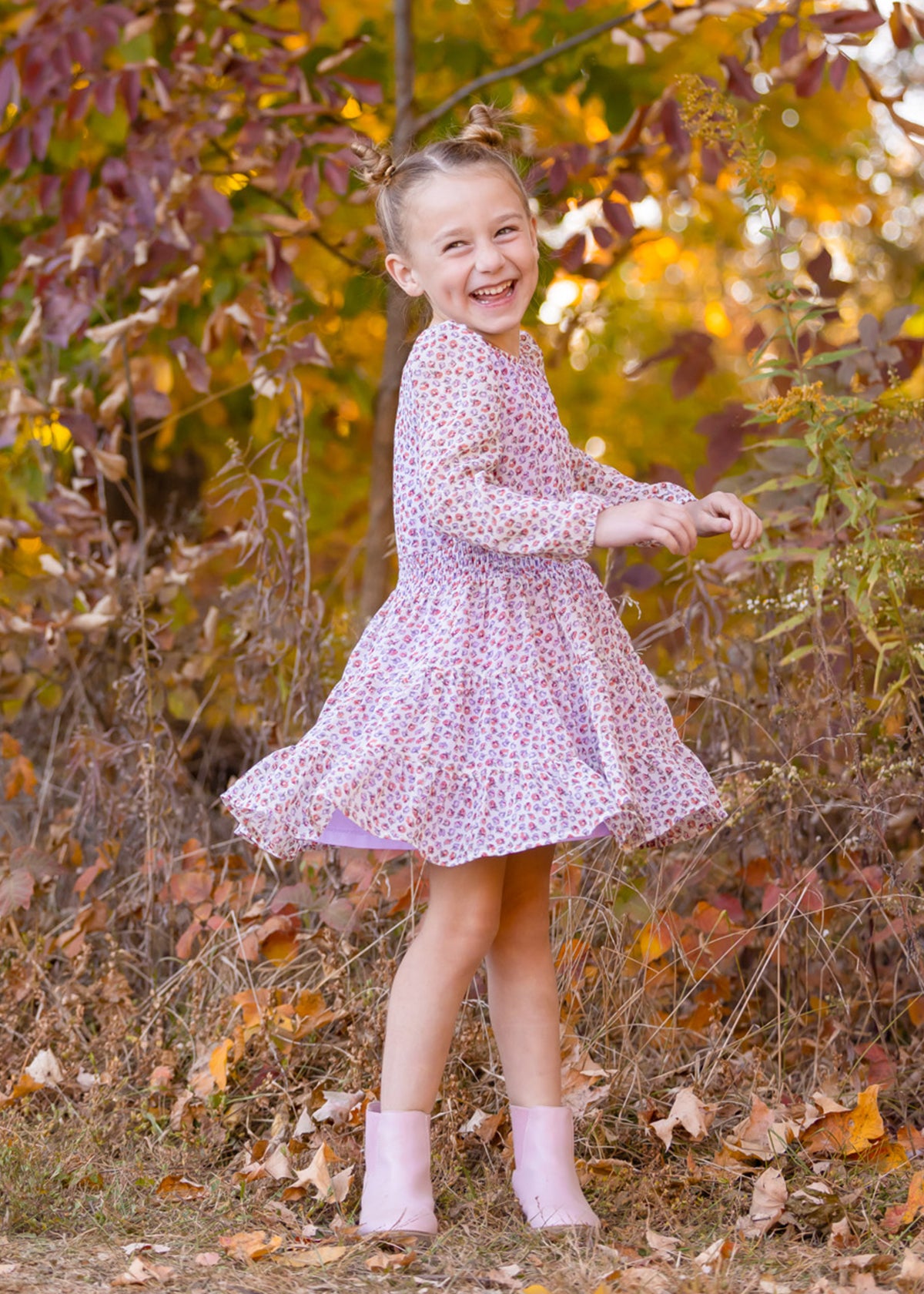 Rosabella chiffon dress