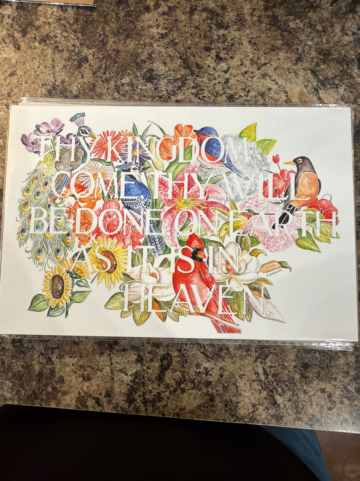 DJ 6x9 Thy Kingdom Come Print
