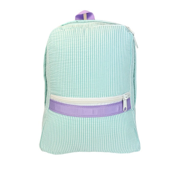 Small Mermaid Seersucker backpack