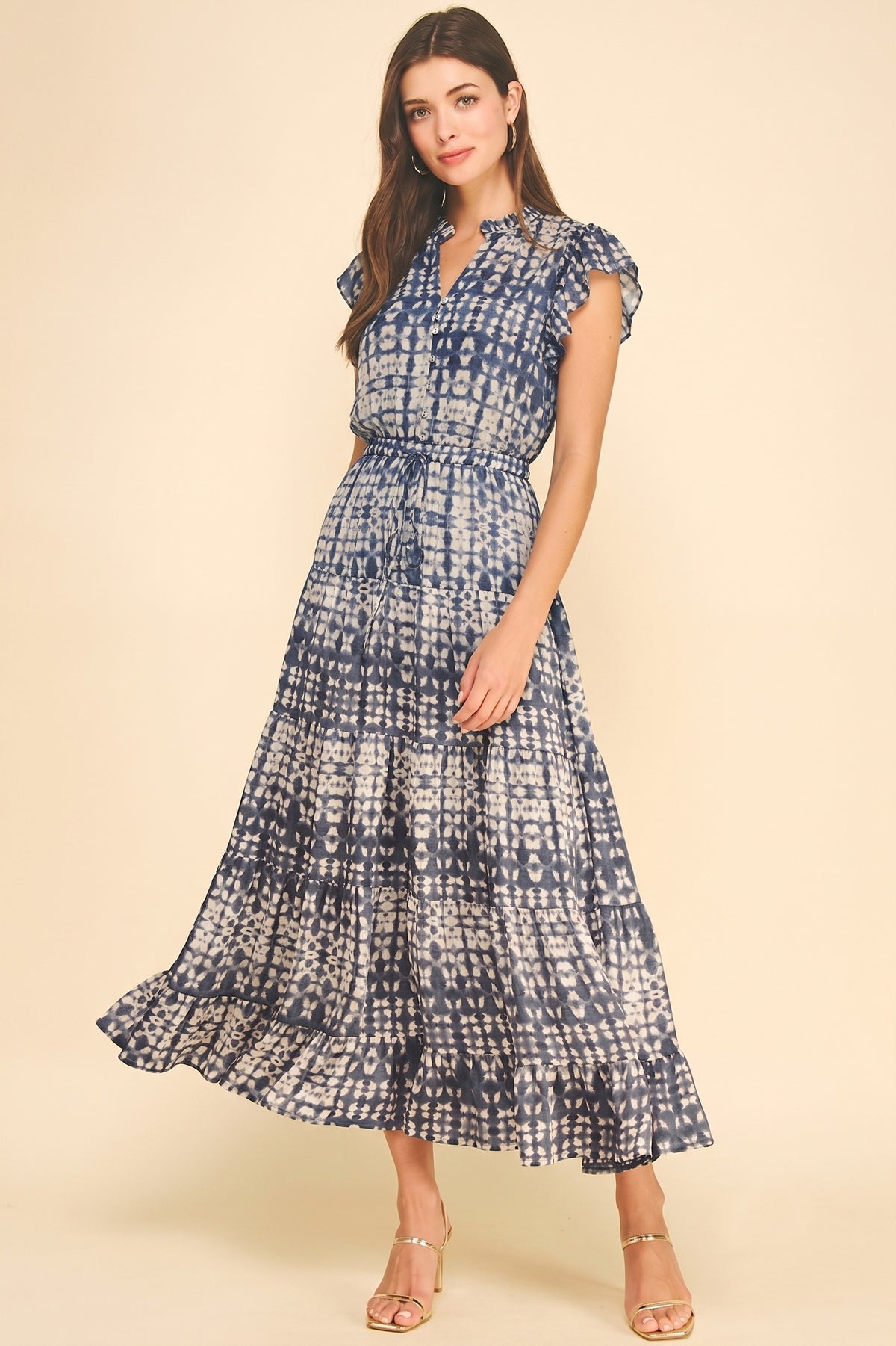 Eye-Catching Print Maxi Dress