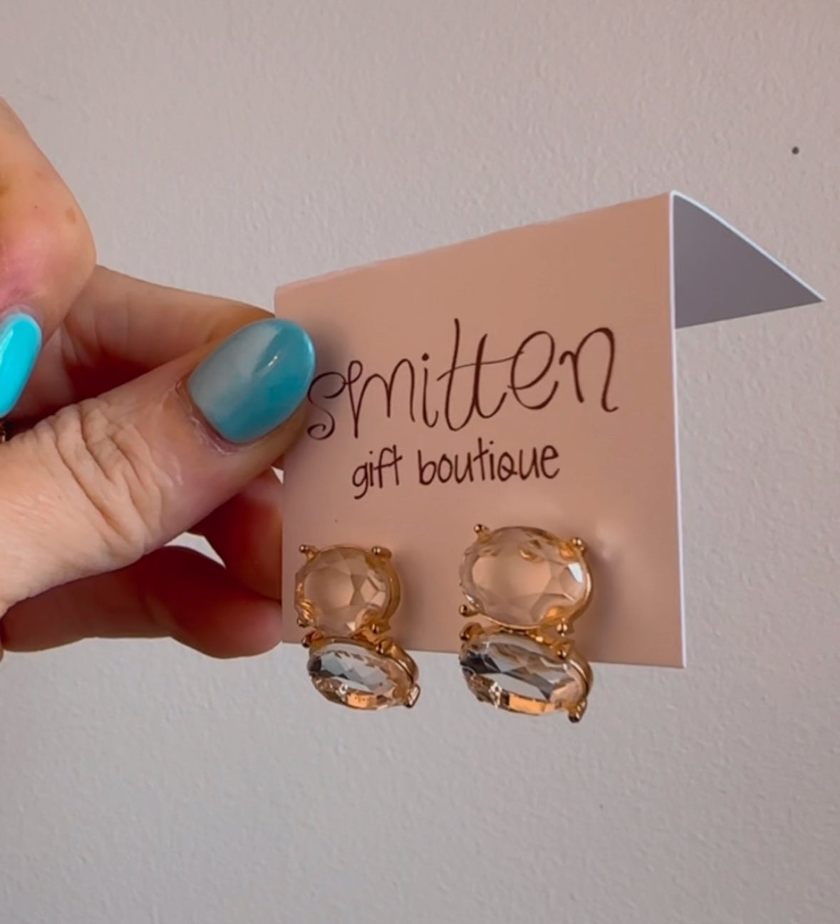 Ulla Double Stone Earrings