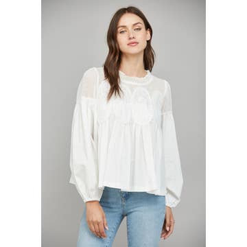 Lace Detail Blouse