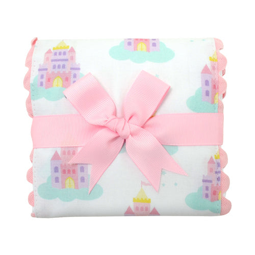 Princess Fancy Fabric Burp