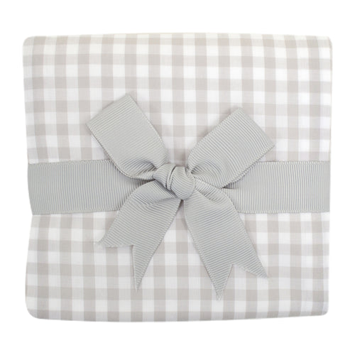 Large Check Burp Cloth