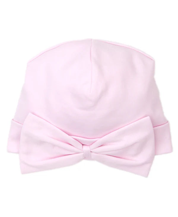kissy novelty hat with bow
