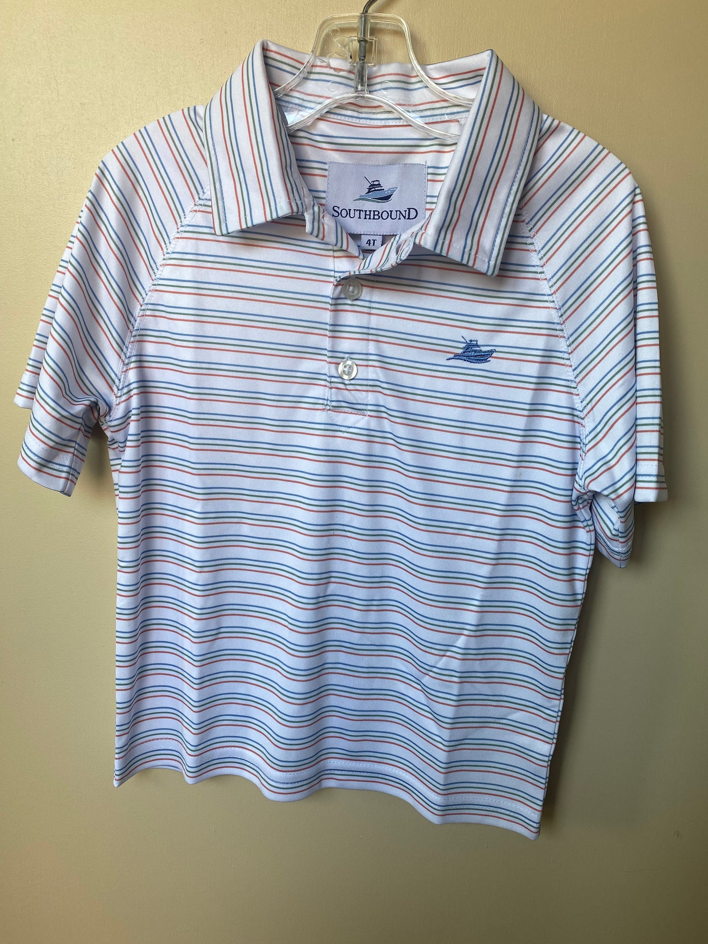 Boys Striped Polo