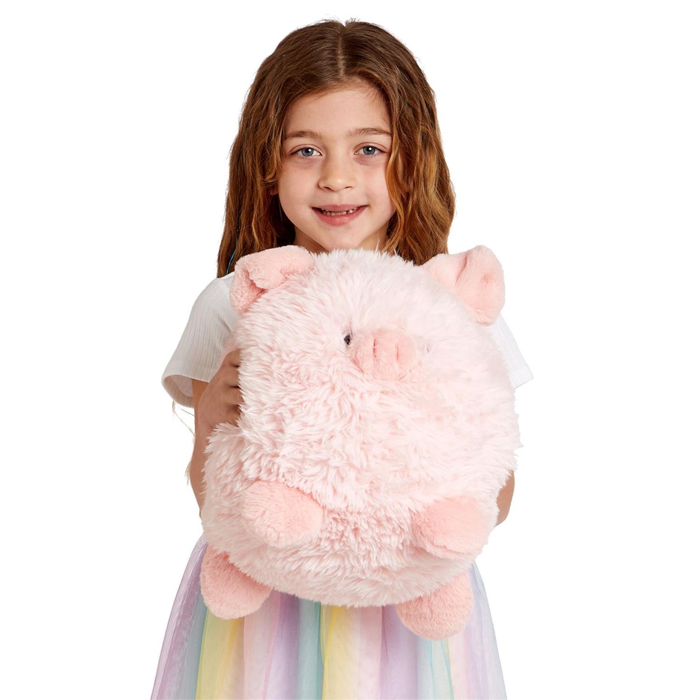 Snuggle Puff Large Piggy Plush