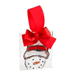 painted acrylic ornament