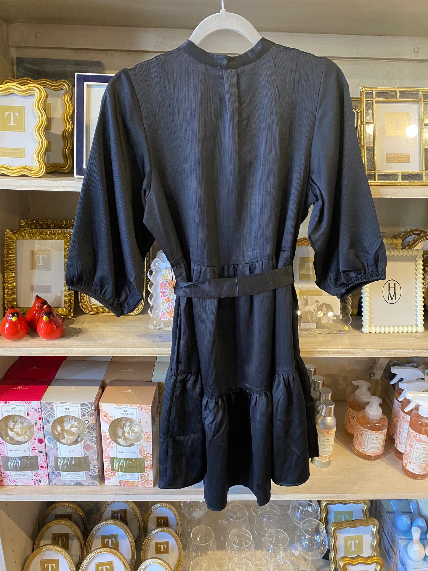 Talia Jet black Dress- MS