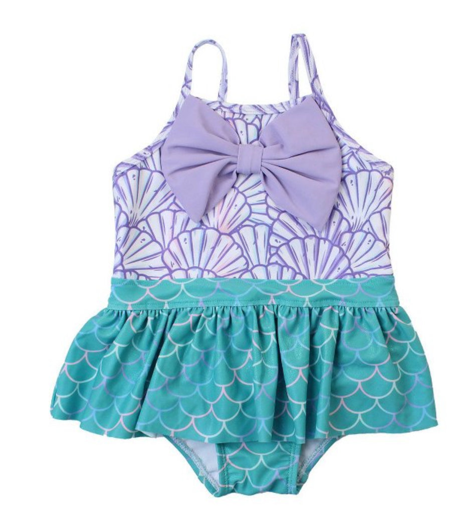 Magical Mermaid Big Bow 1 Piece