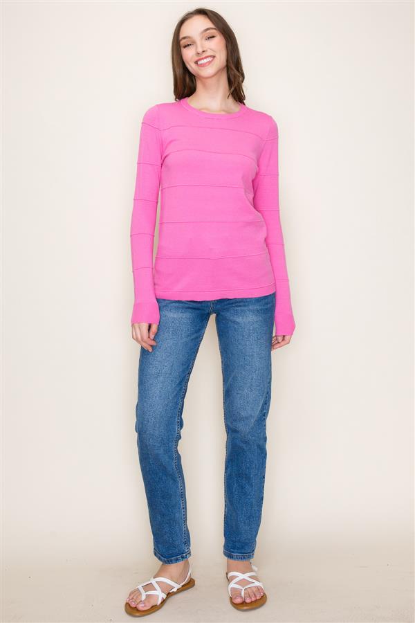 LS Pintucked Pullover