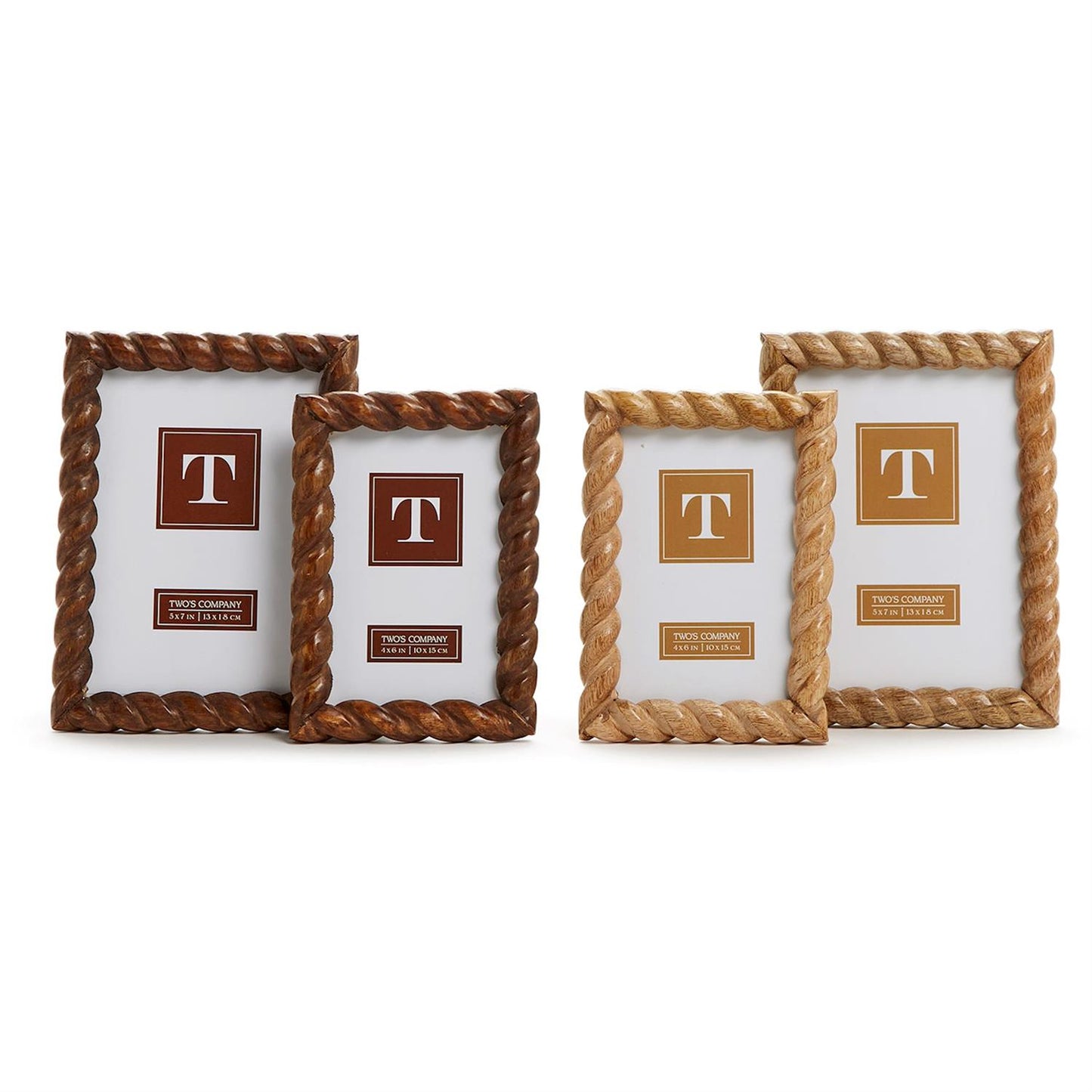 Hand-Carved Twist Frame