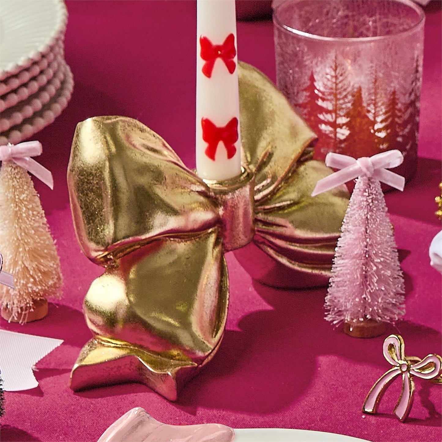 Gold Taper Candleholder