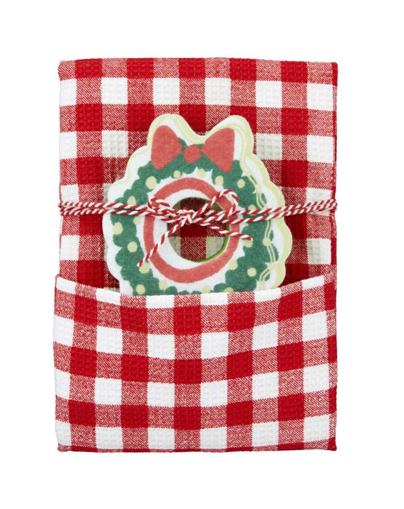 Sponge towel set