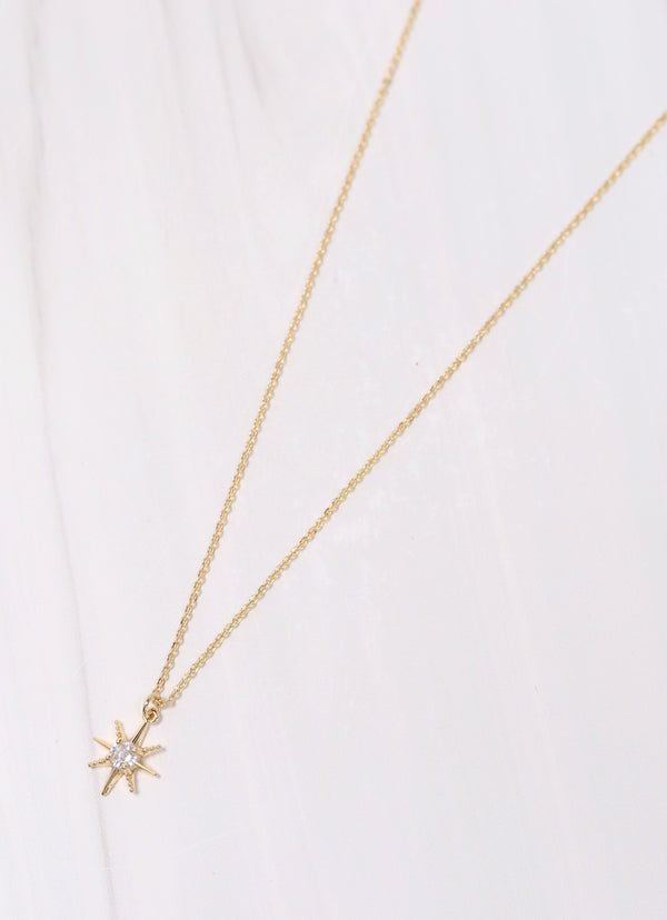Marston CZ Charm Necklace