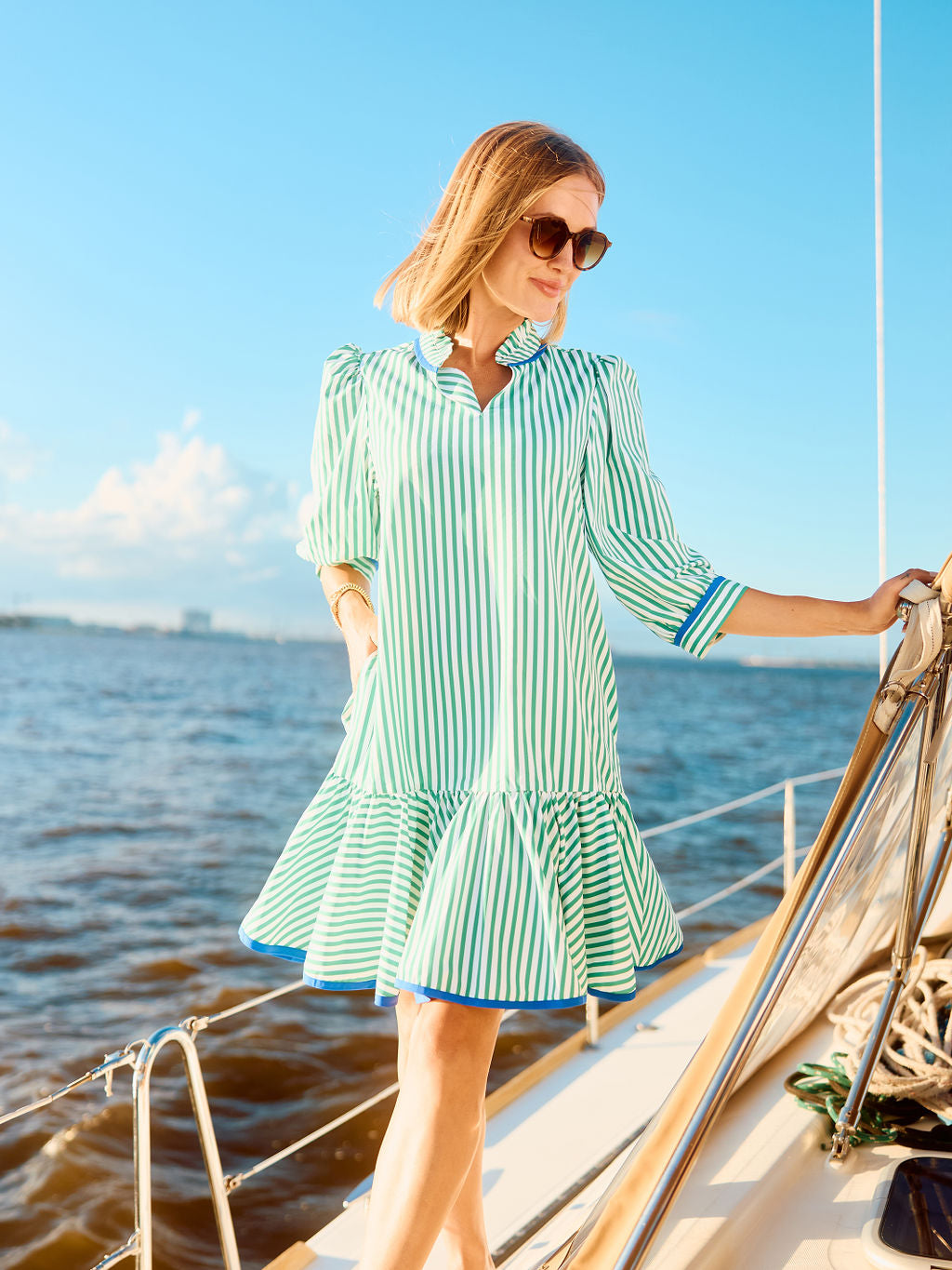 Naomi Lined Up Dress