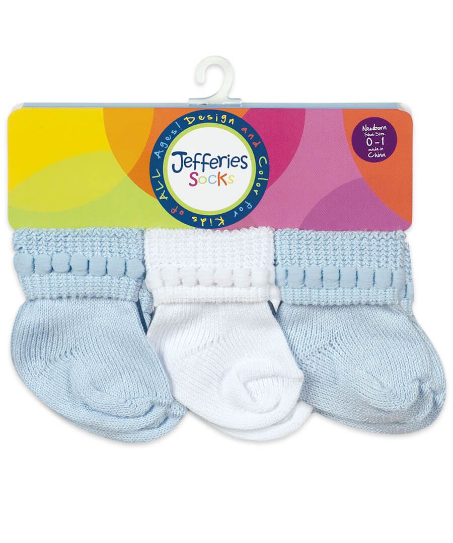 Blue Jefferies 6 pack socks
