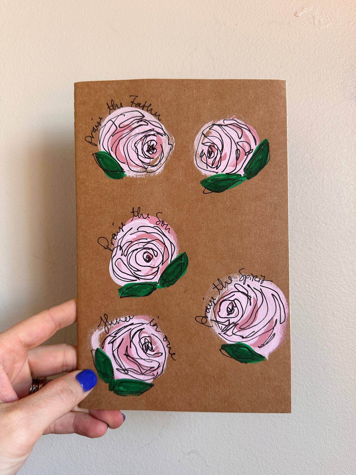 RBG hand painted journals