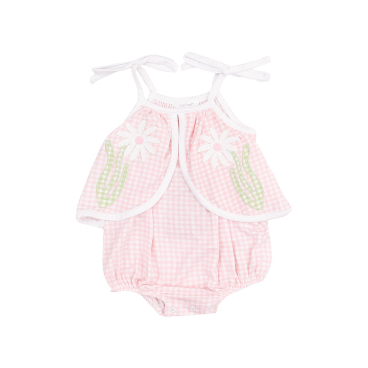 Swing Front Gingham Sunsuit