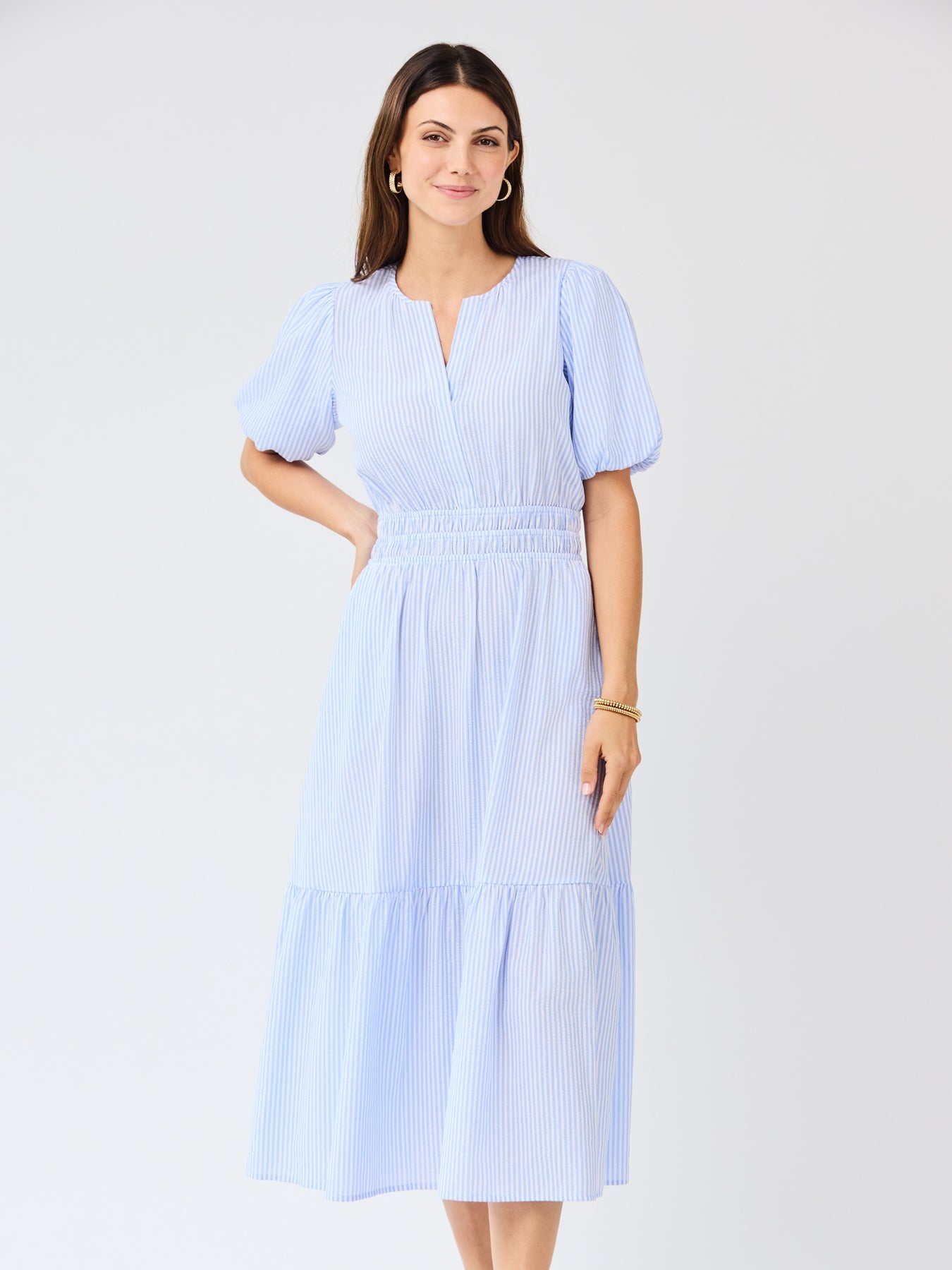 Tracey Seersucker Dress