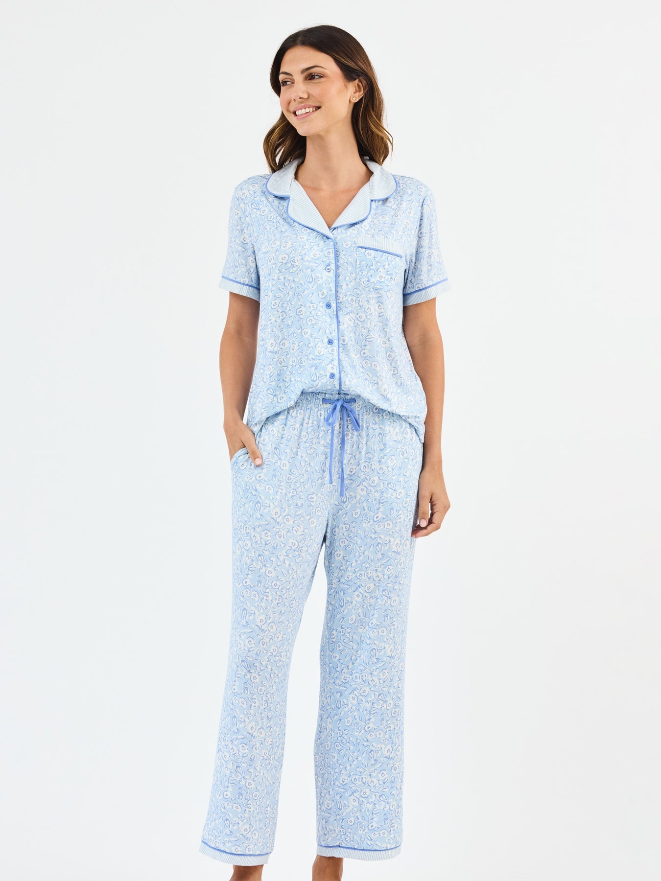 Charlotte Meadow Line Pajamas