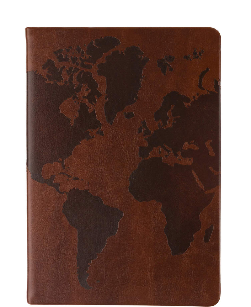 Brown Legend Map Journal