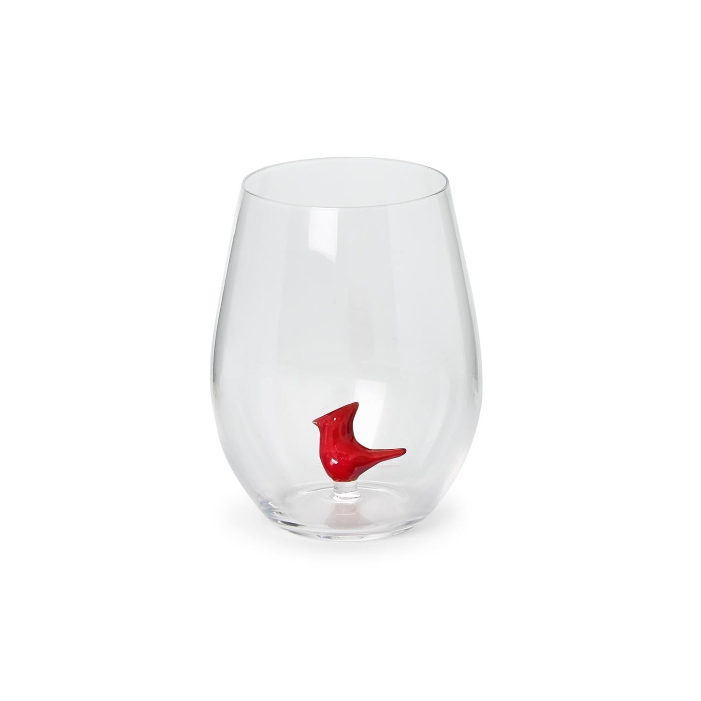 Cardinal Wine Glass