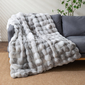 Mallow Faux Fur Throw 50x60