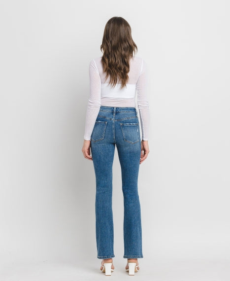 High Rise Bootcut Jeans