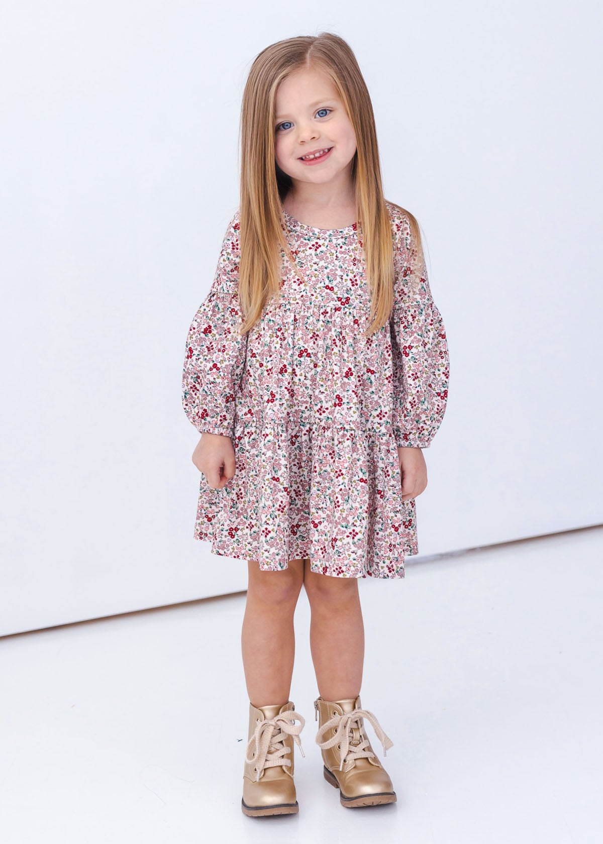 Sunset picnic knit dress