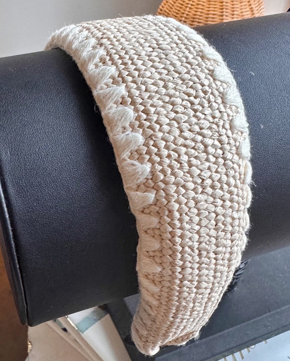 Raffia Twist Headband