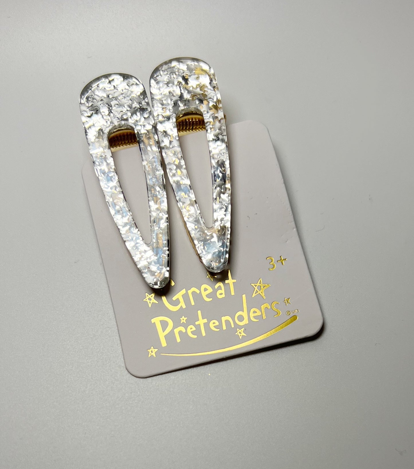 Gel Sparkle Hairclips