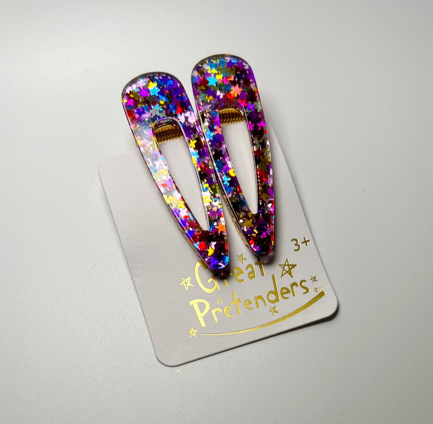 Gel Sparkle Hairclips