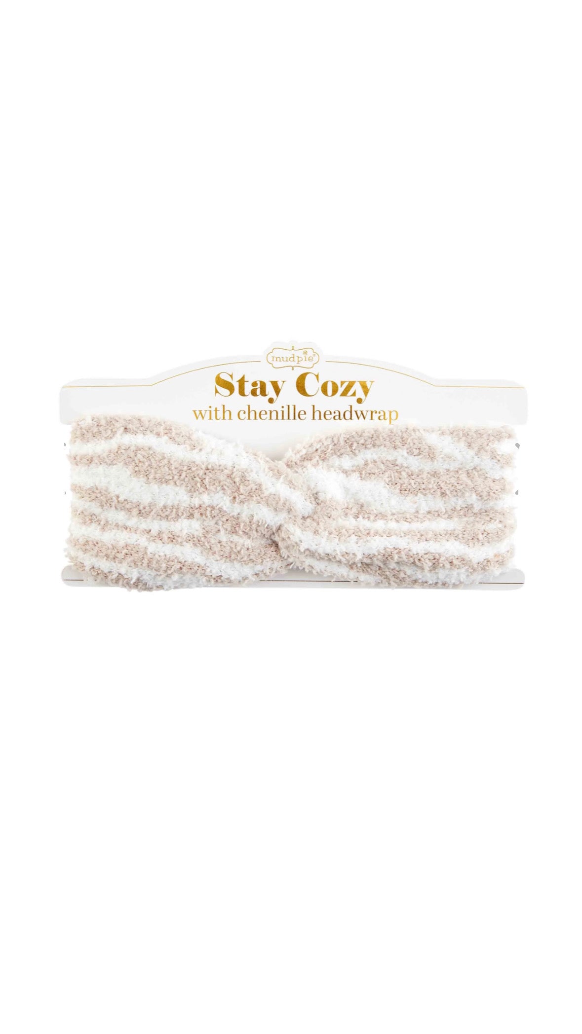 Zebra Chenille Headwrap