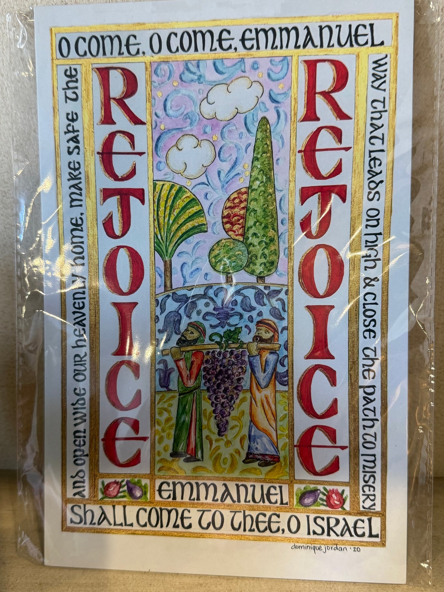DJ 5.5x8.5 Rejoice Print
