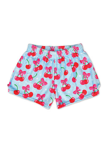 Cheerful cherries shorts