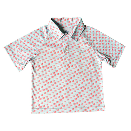 Boys Printed Polo