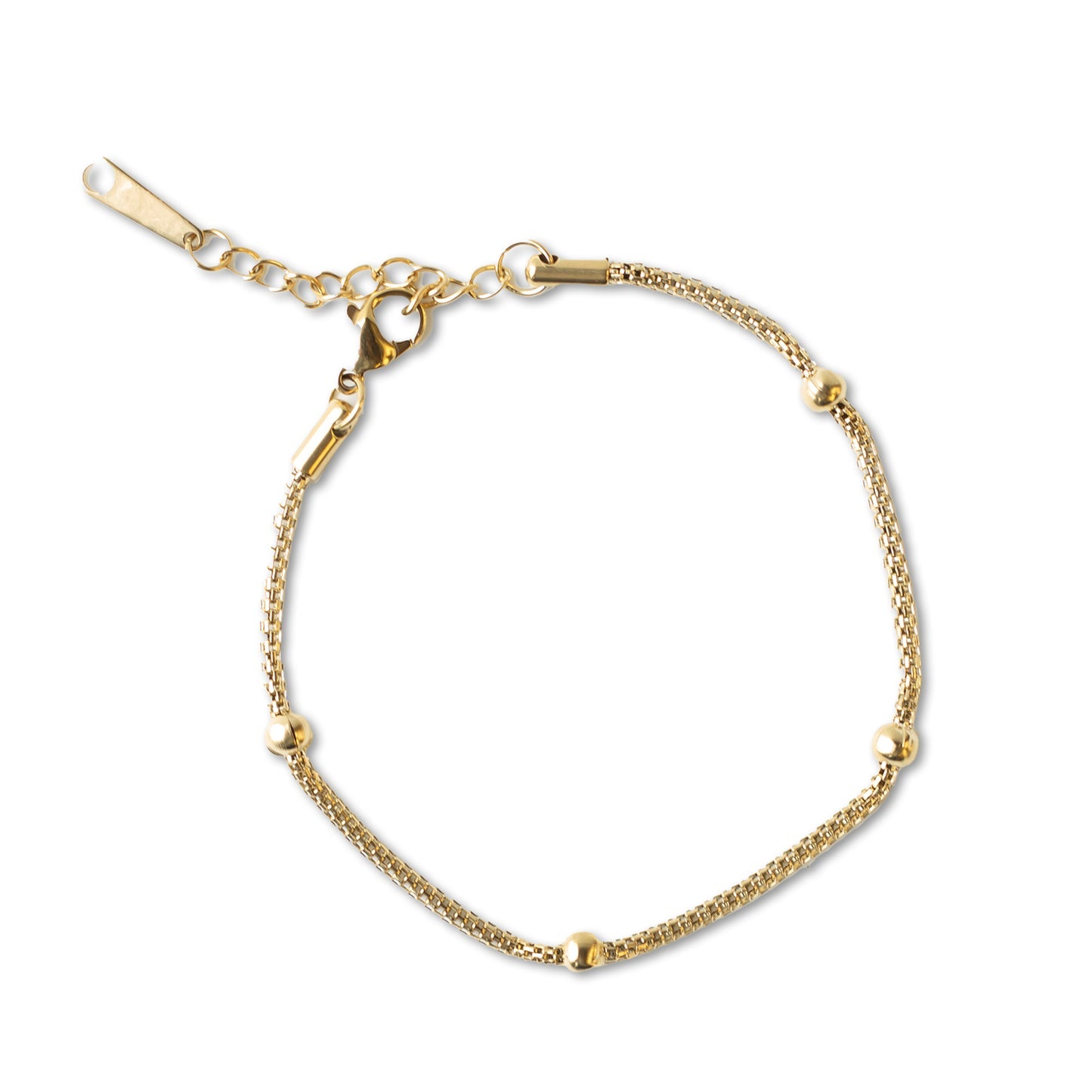 Gilded Satellite Bracelet