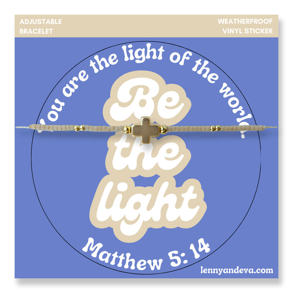 Let It Shine Bracelet/Sticker Set